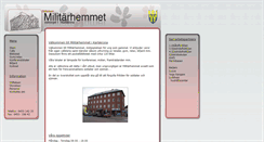 Desktop Screenshot of militarhemmet.se