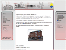 Tablet Screenshot of militarhemmet.se